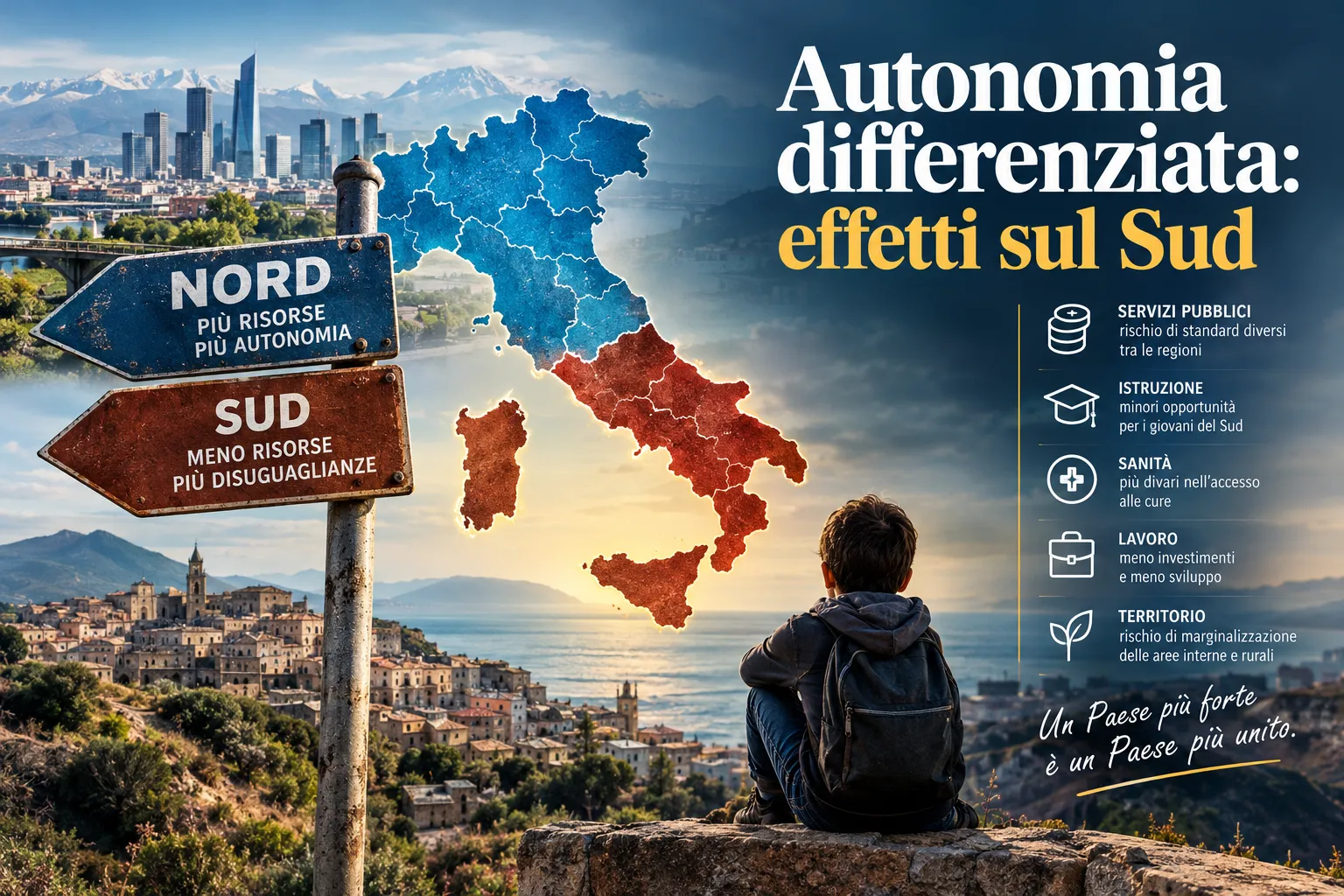 Autonomia differenziata_ effetti sul Sud