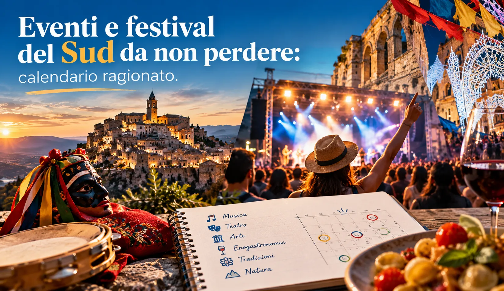 Eventi e festival del Sud Italia da non perdere: il calendario ragionato 2026-2027