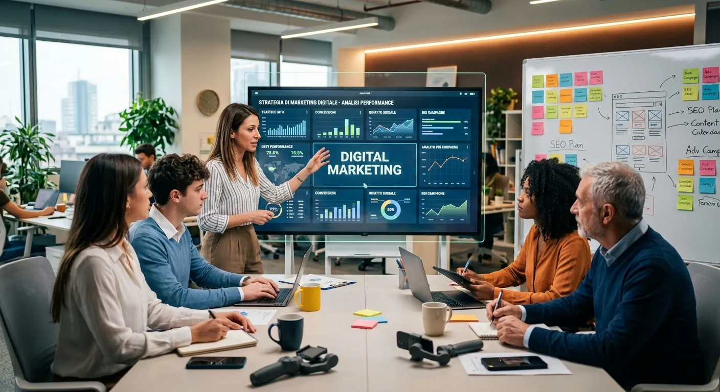 CosβΓ¨ il marketing digitale e come si costruisce una strategia da zero