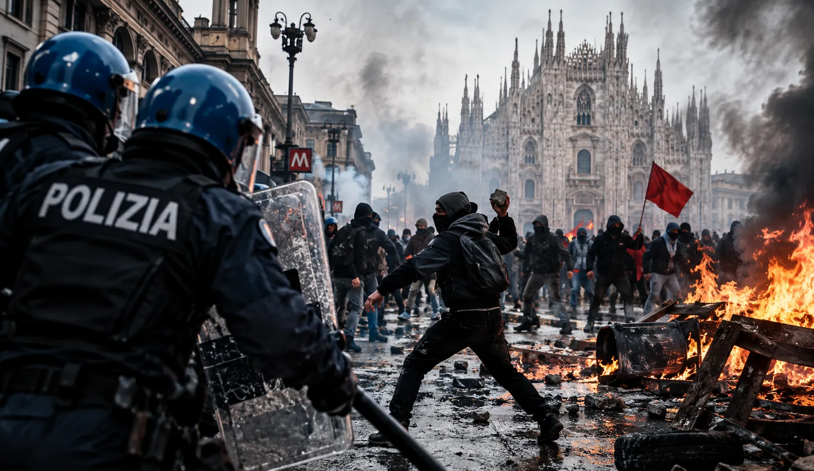 Guerriglia a Milano: quando la protesta contro il carovita tradisce se stessa